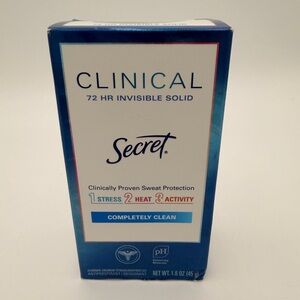 Clinical Invisible Solid Deodorant - Completely Clean 1.6 oz